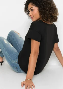 Femme bonprix T-Shirts & Tops|T-shirt avec découpe
