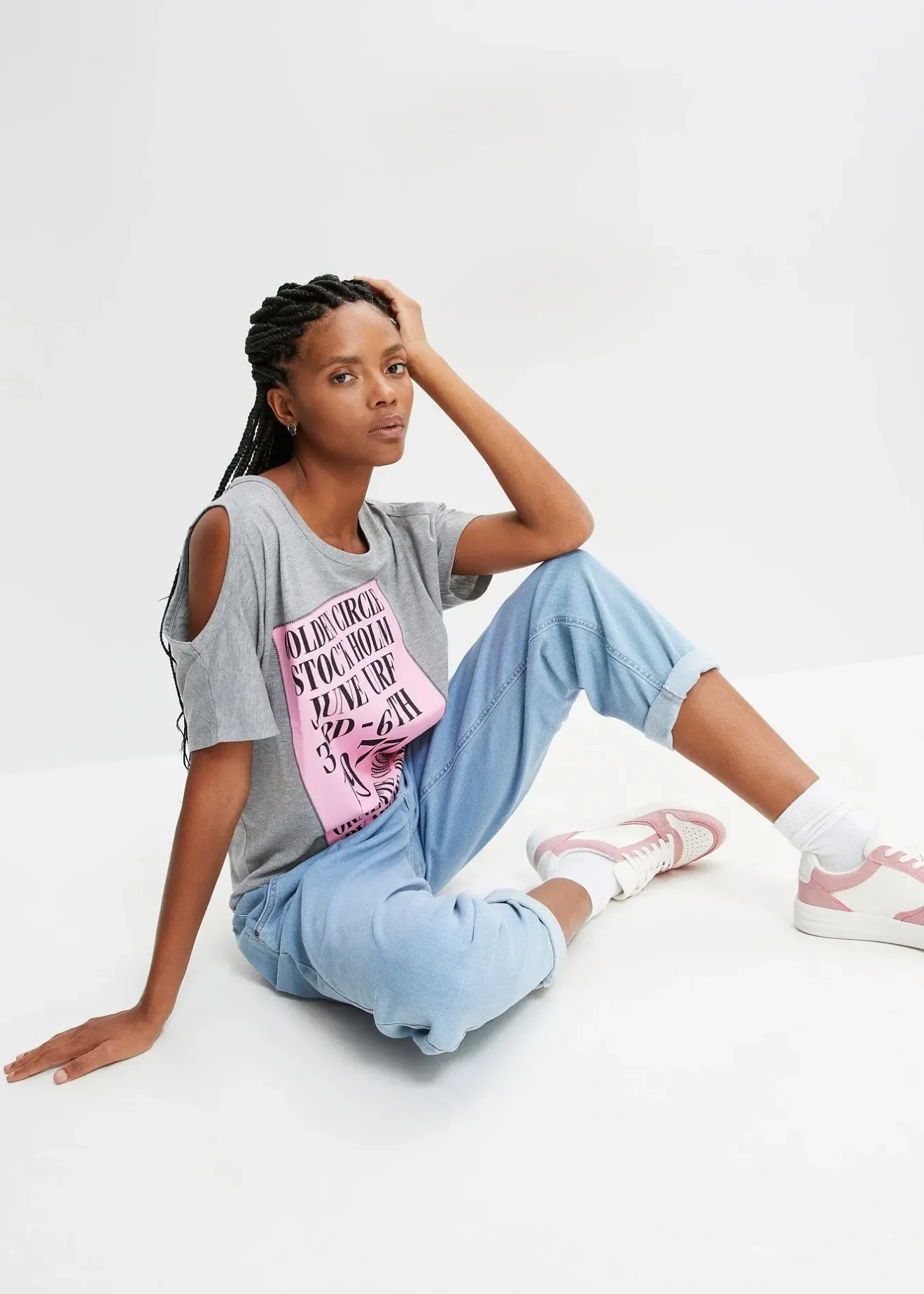 Femme bonprix T-Shirts & Tops|T-shirt avec découpes