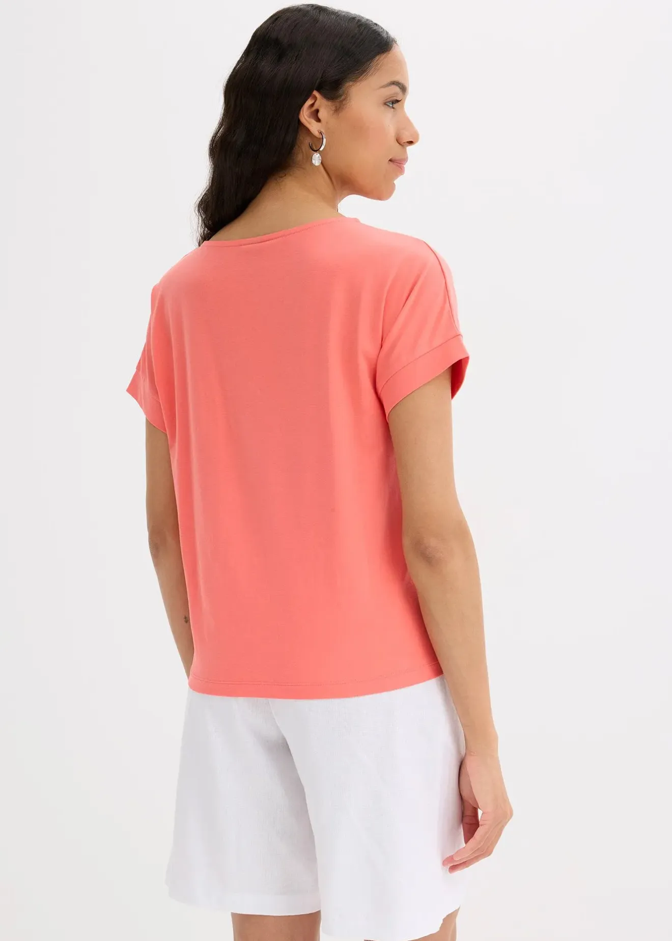 Femme bonprix T-Shirts & Tops|T-shirt avec détail noué