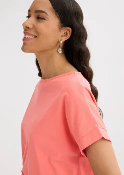 Femme bonprix T-Shirts & Tops|T-shirt avec détail noué