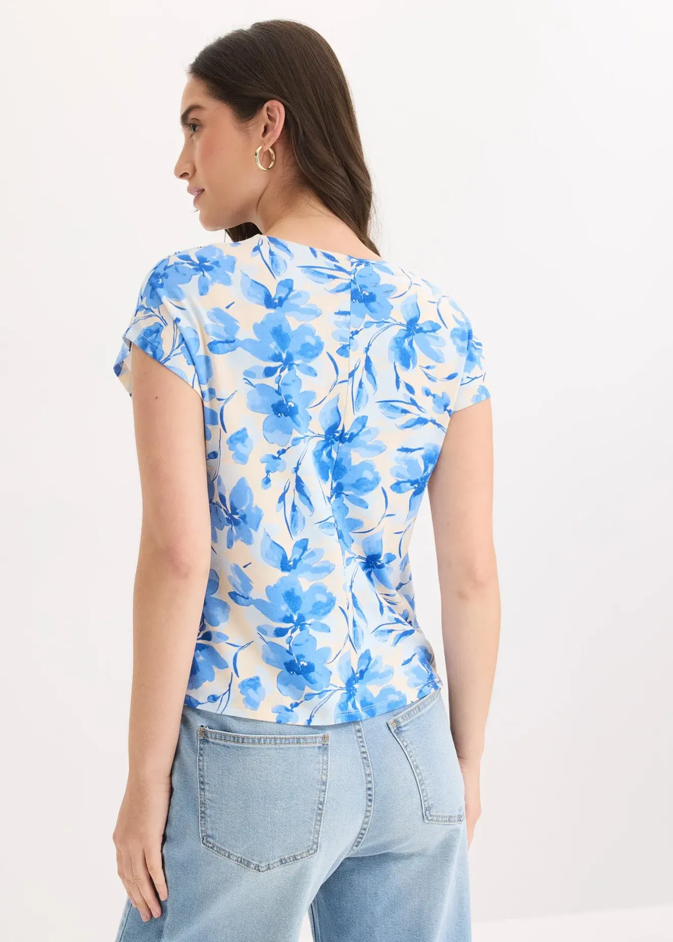bonprix T-shirt avec détail nœud|Femme T-Shirts & Tops