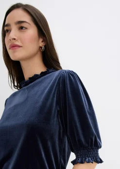 Femme bonprix T-Shirts & Tops|T-shirt avec du velours doux