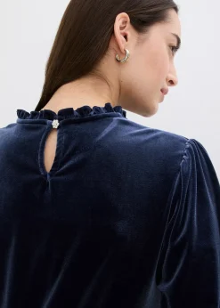 Femme bonprix T-Shirts & Tops|T-shirt avec du velours doux