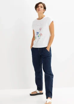 bonprix T-shirt avec fleurs de pissenlit|Femme T-Shirts & Tops