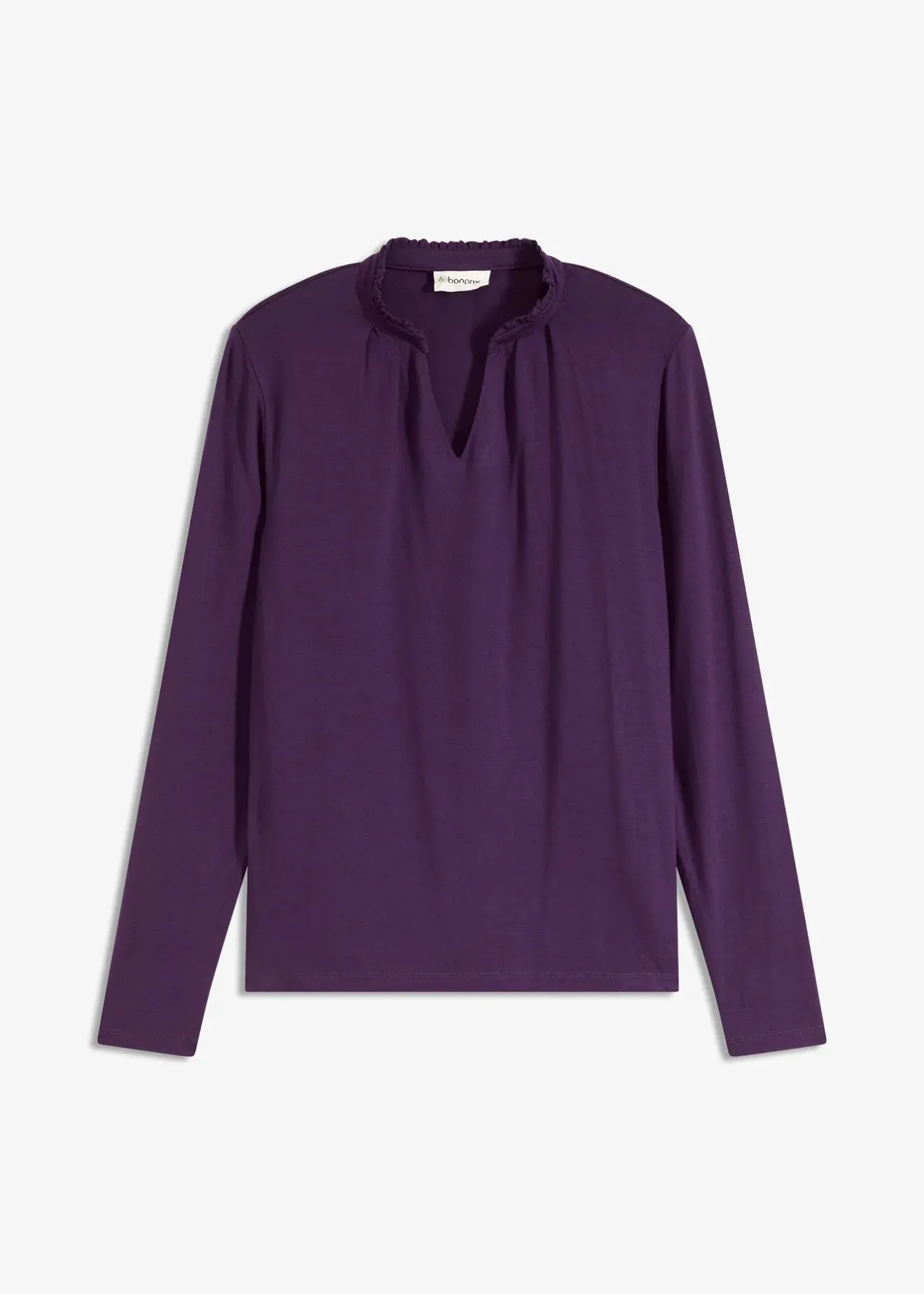 bonprix T-shirt blouse à col montant|Femme T-Shirts & Tops