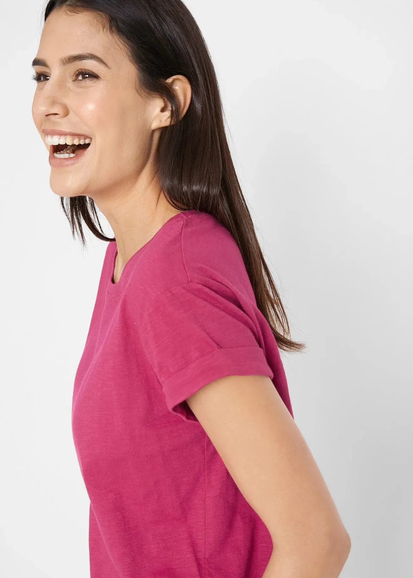 Femme bonprix Basiques|T-Shirts & Tops|T-shirt boxy