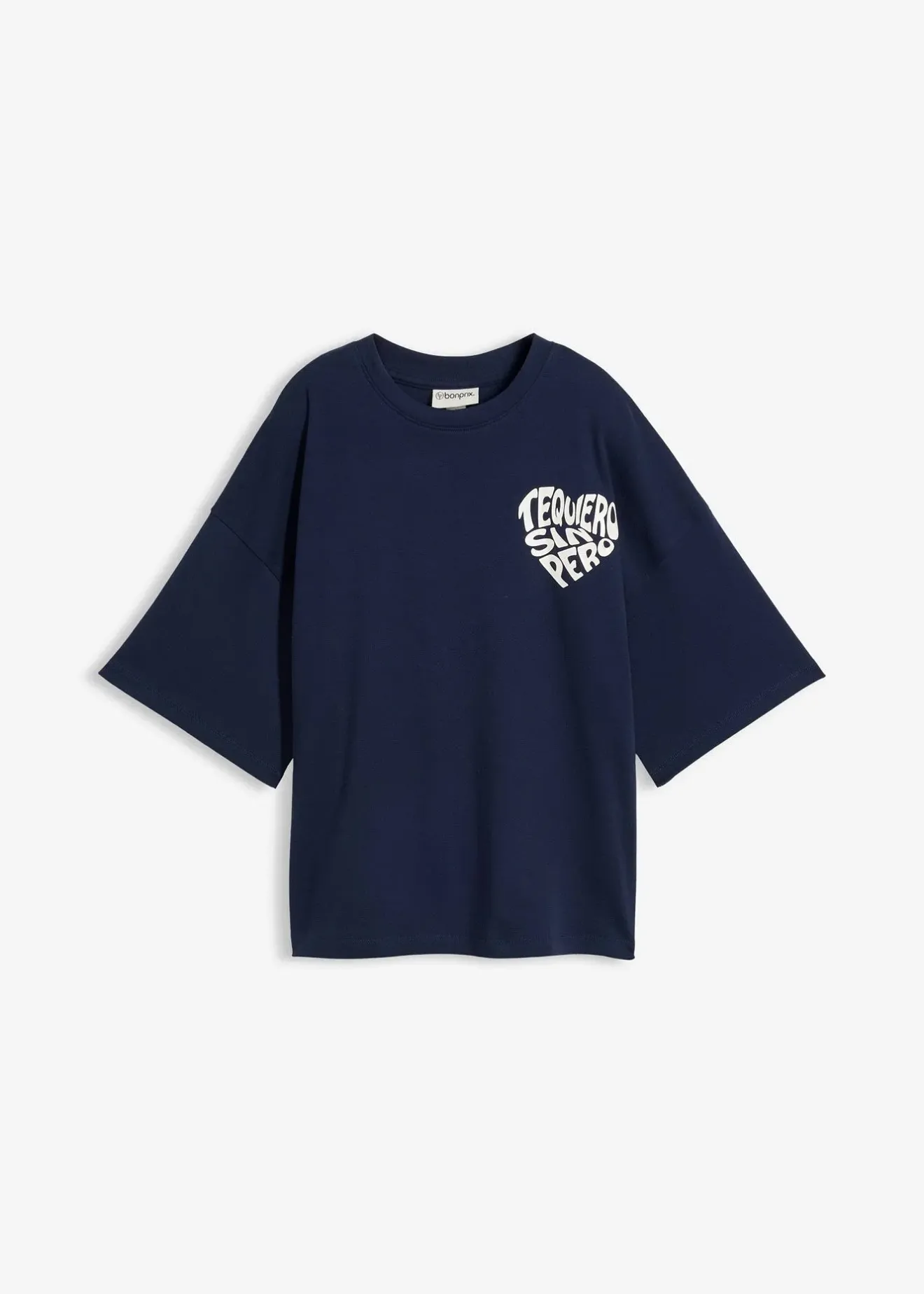 Femme bonprix T-Shirts & Tops|T-shirt boxy en coton épais