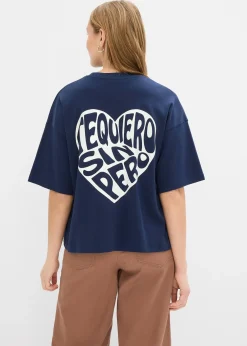 Femme bonprix T-Shirts & Tops|T-shirt boxy en coton épais