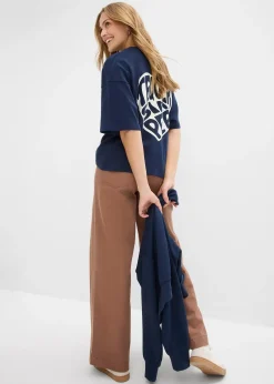 Femme bonprix T-Shirts & Tops|T-shirt boxy en coton épais