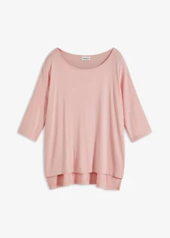Femme bonprix T-Shirts & Tops|T-shirt boxy en viscose extensible