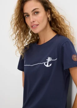 Femme bonprix T-Shirts & Tops|T-shirt brodé