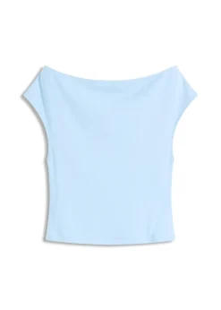 Femme bonprix T-Shirts & Tops|T-shirt col Bardot, 100% coton