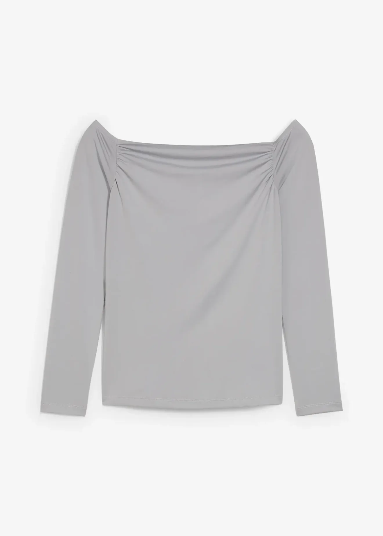 bonprix T-shirt col Bardot en jersey léger|Femme T-Shirts & Tops