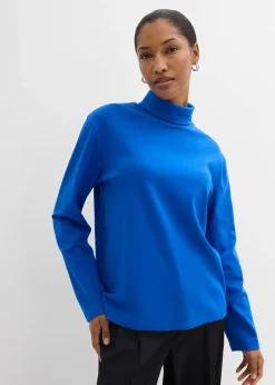 Femme bonprix T-Shirts & Tops|T-shirt col roulé 100% coton