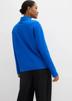 Femme bonprix T-Shirts & Tops|T-shirt col roulé 100% coton