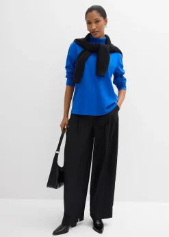 Femme bonprix T-Shirts & Tops|T-shirt col roulé 100% coton