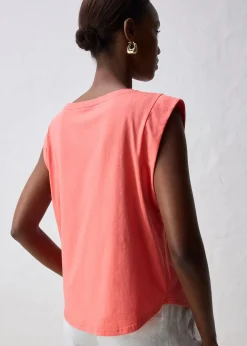 bonprix T-shirt coton et soie|Femme Premium|T-Shirts & Tops