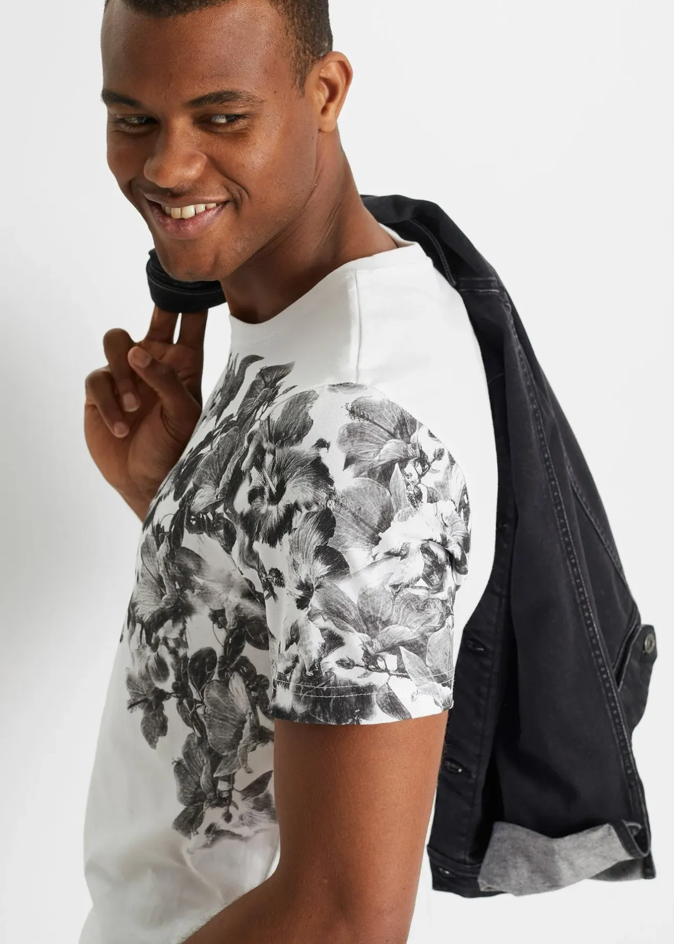 Homme bonprix T-Shirts & Polos|T-shirt, coupe slim