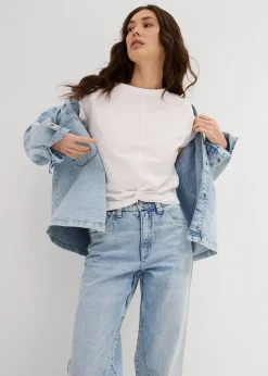 Femme bonprix T-Shirts & Tops|T-shirt court 100% coton