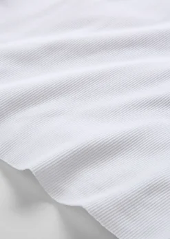 Femme bonprix T-Shirts & Tops|T-shirt court et côtelé