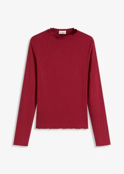 bonprix T-shirt côtelé|Femme T-Shirts & Tops