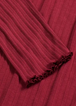 bonprix T-shirt côtelé|Femme T-Shirts & Tops