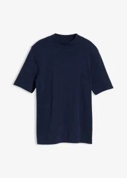 bonprix T-shirt côtelé 100% coton|Femme Basiques|T-Shirts & Tops