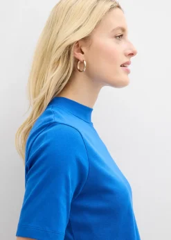 Femme bonprix Basiques|T-Shirts & Tops|T-shirt côtelé 100% coton