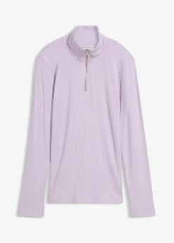 Femme bonprix T-Shirts & Tops|T-shirt côtelé doux