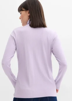 Femme bonprix T-Shirts & Tops|T-shirt côtelé doux