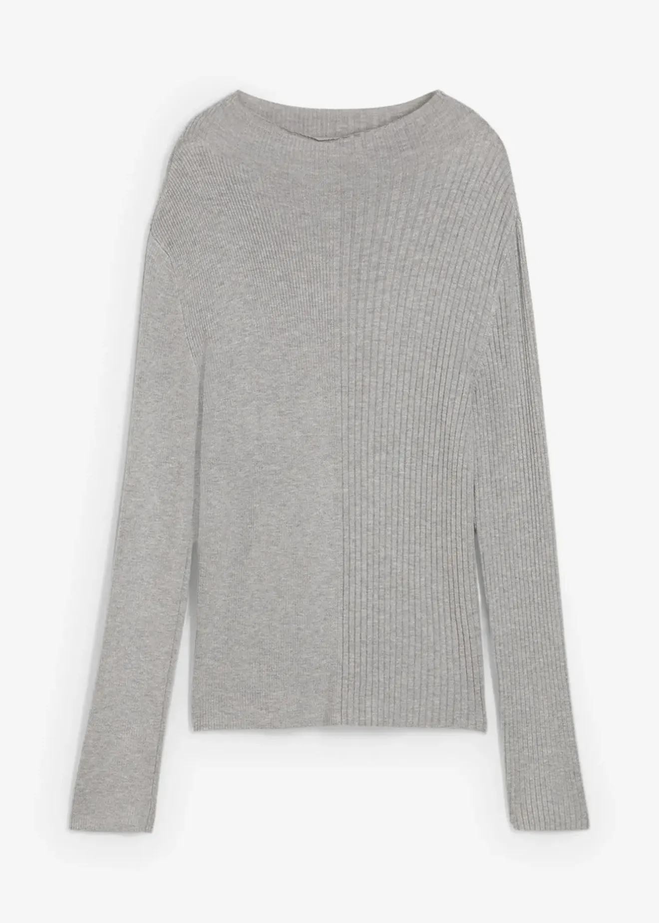 Femme bonprix T-Shirts & Tops|T-shirt côtelé en viscose mélangée