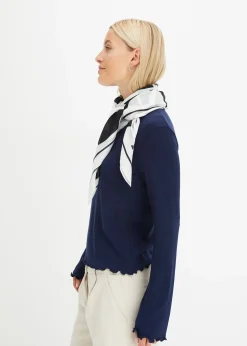 Femme bonprix T-Shirts & Tops|T-shirt côtelé manches longues