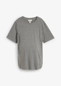 bonprix T-shirt de grossesse avec fonction d’allaitement discrète|Femme Femme Enceinte