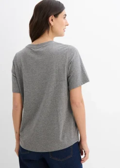 bonprix T-shirt de grossesse avec fonction d’allaitement discrète|Femme Femme Enceinte