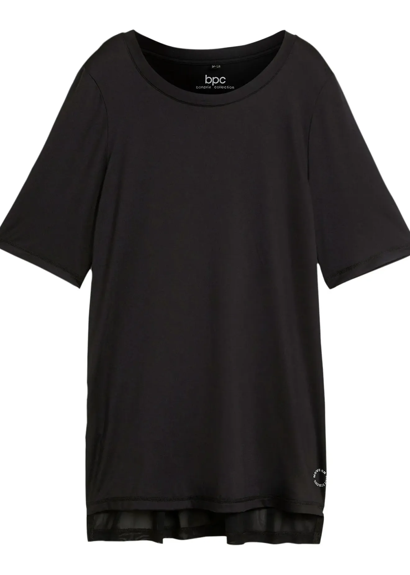 Femme bonprix Vêtements De Sport|T-Shirts & Tops|T-shirt de sport long avec mesh, séchage rapide