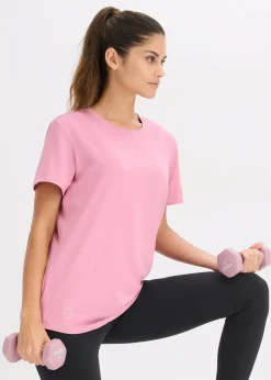 bonprix T-shirt de sport oversize et texturé|Femme Vêtements De Sport|T-Shirts & Tops