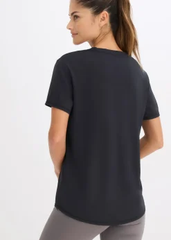 Femme bonprix Vêtements De Sport|T-Shirts & Tops|T-shirt de sport oversize et texturé