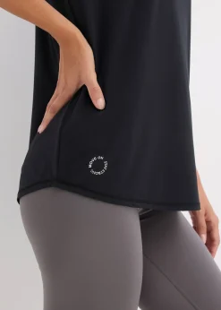 Femme bonprix Vêtements De Sport|T-Shirts & Tops|T-shirt de sport oversize et texturé