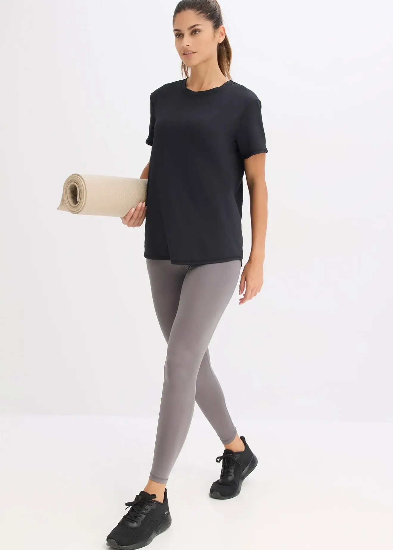 Femme bonprix Vêtements De Sport|T-Shirts & Tops|T-shirt de sport oversize et texturé