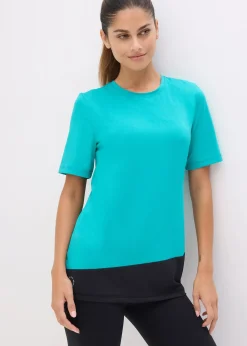 bonprix T-shirt de sport texturé|Femme Vêtements De Sport|T-Shirts & Tops