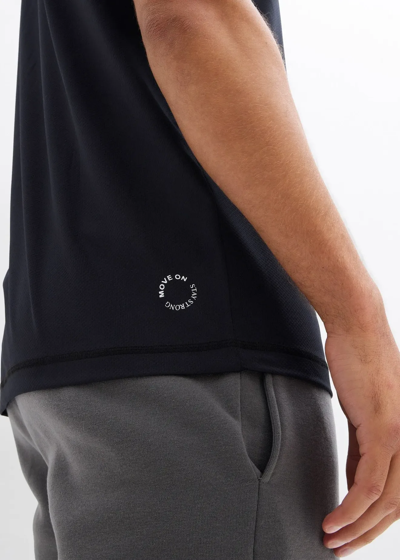 bonprix T-shirt de sport texturé|Homme Vêtements De Sport|T-Shirts & Polos