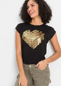 Femme bonprix T-Shirts & Tops|T-shirt doux