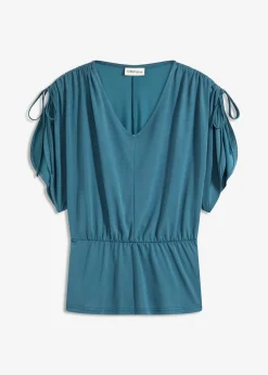 Femme bonprix T-Shirts & Tops|T-shirt doux en modal mélangé