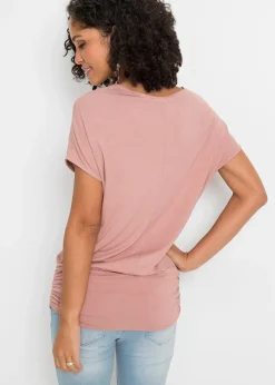 Femme bonprix T-Shirts & Tops|T-shirt doux en viscose extensible