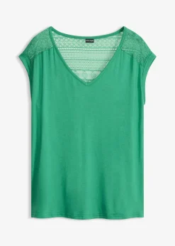 bonprix T-shirt doux en viscose extensible|Femme T-Shirts & Tops