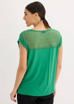 bonprix T-shirt doux en viscose extensible|Femme T-Shirts & Tops