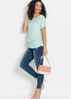 bonprix T-shirt doux en viscose extensible|Femme T-Shirts & Tops