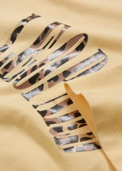 bonprix T-shirt doux et oversize en coton extensible|Femme T-Shirts & Tops