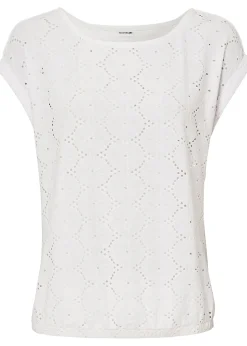 Femme bonprix T-Shirts & Tops|T-shirt en broderie anglaise