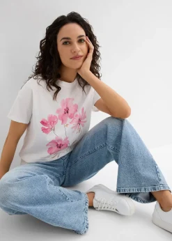 Femme bonprix T-Shirts & Tops|T-shirt en coton